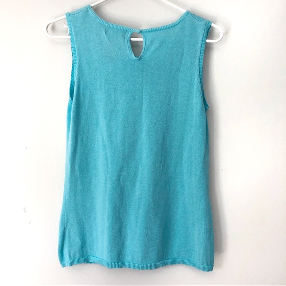 *SOLD* Oscar de la Renta Sleeveless Sweater Small - Picture 4 of 5